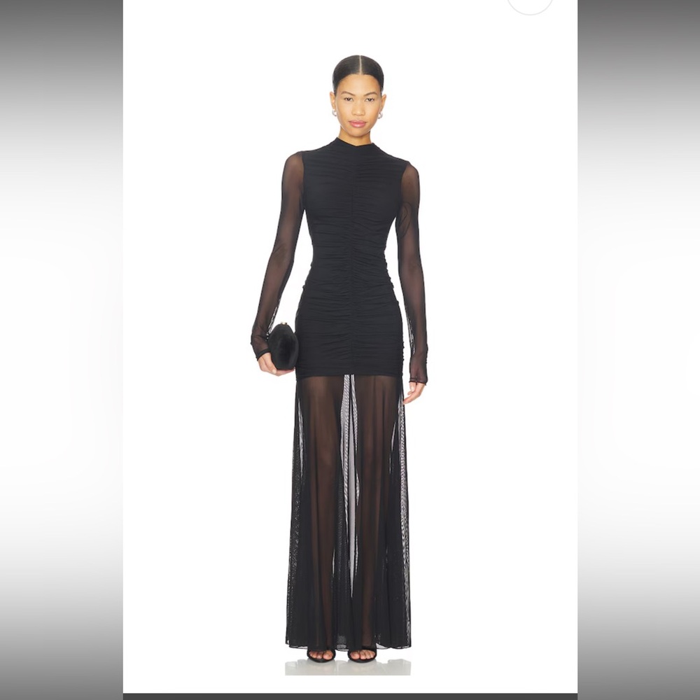 Favorite Daughter Black Long Sleeve Dress size Small